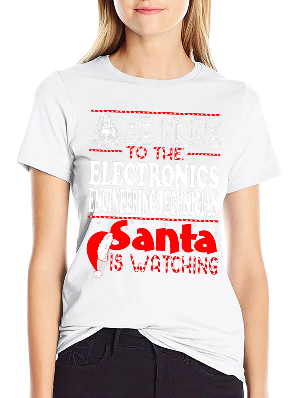 Electronics Engineering Technician Christmas T-Shirt