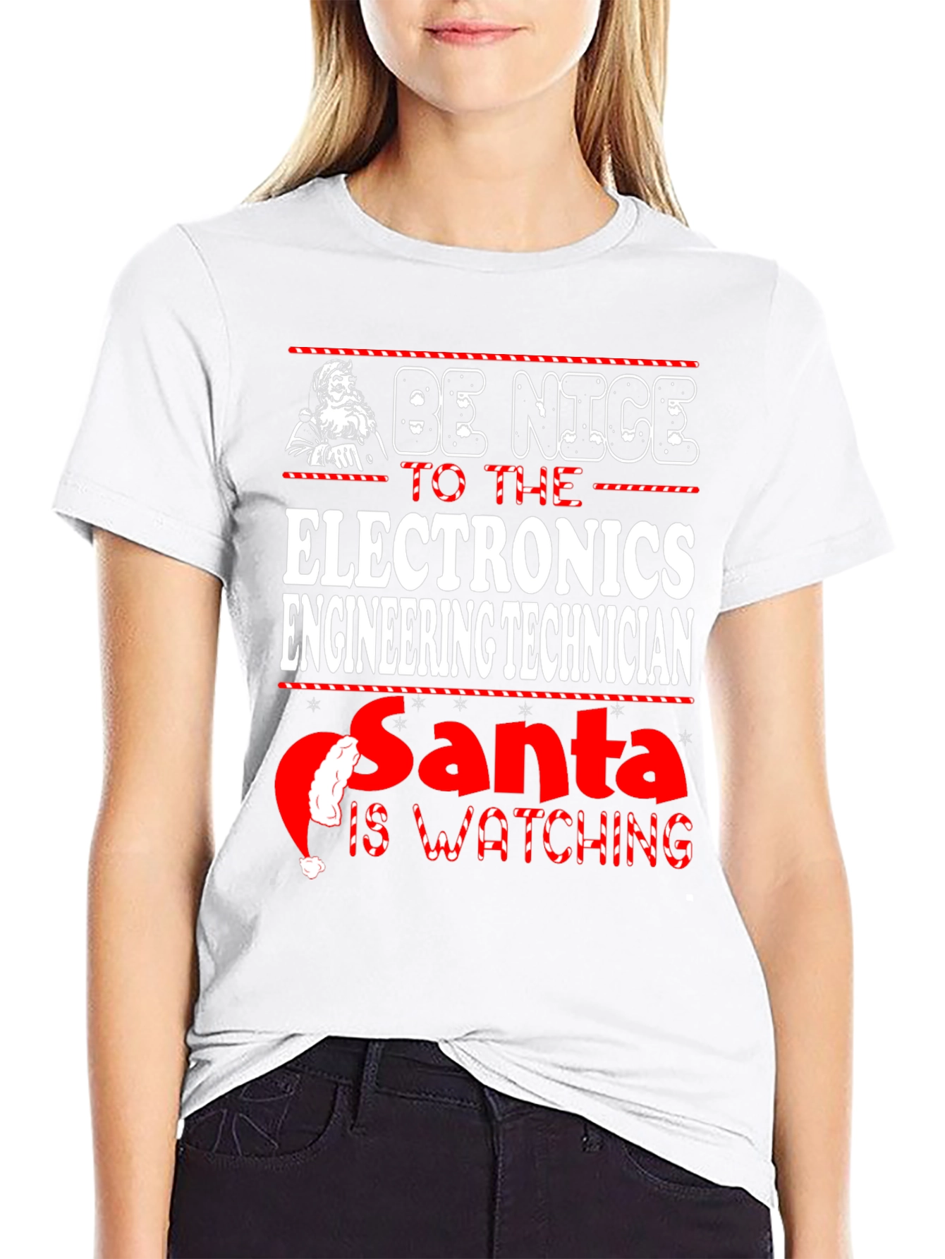 Electronics Engineering Technician Christmas T-Shirt