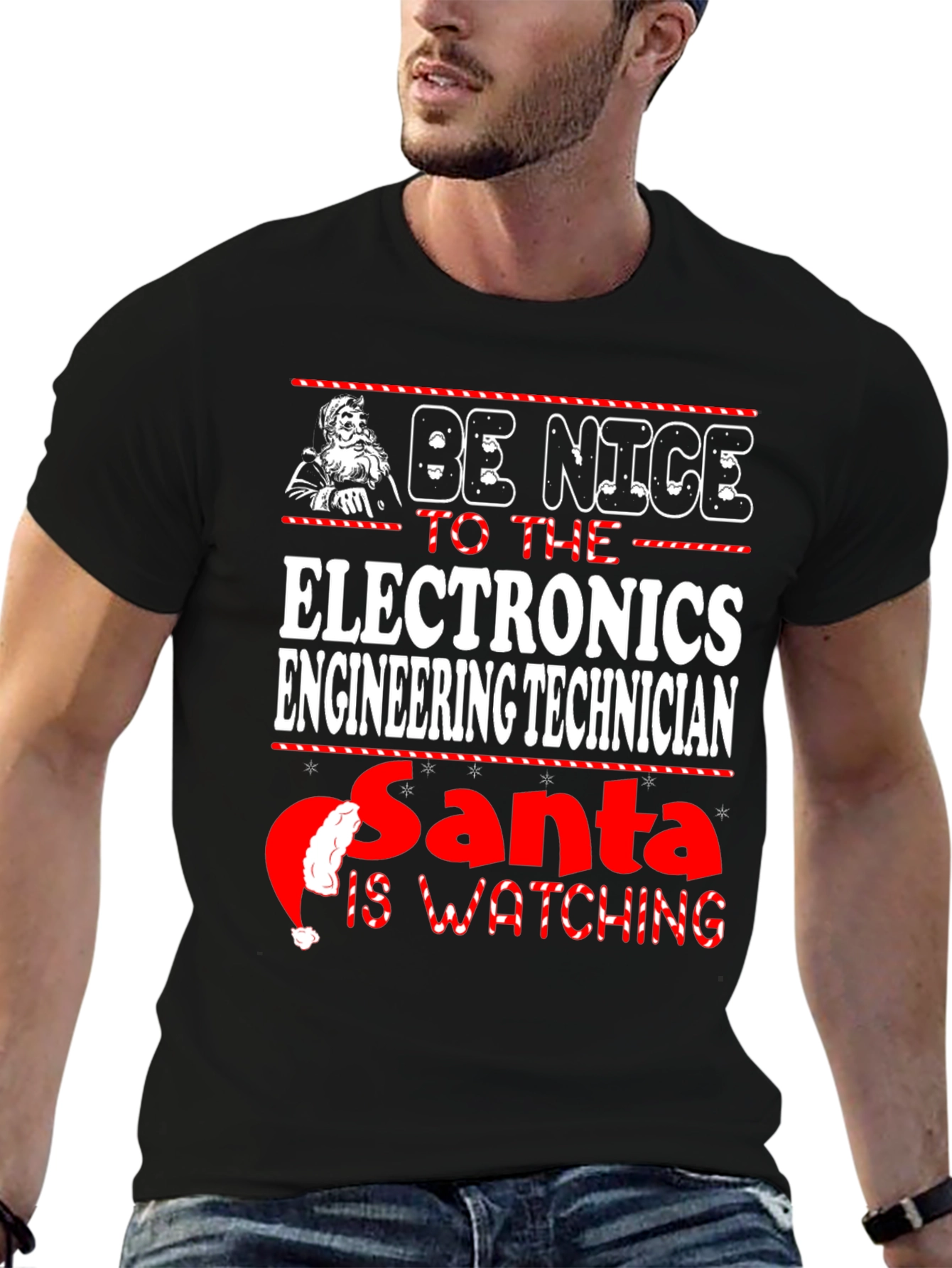 Electronics Engineering Technician Christmas T-Shirt