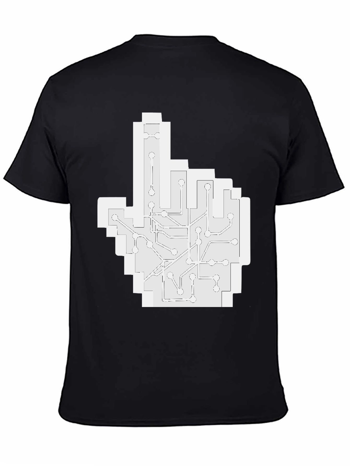 Circuit Hand T-Shirt - Tech Style Tee
