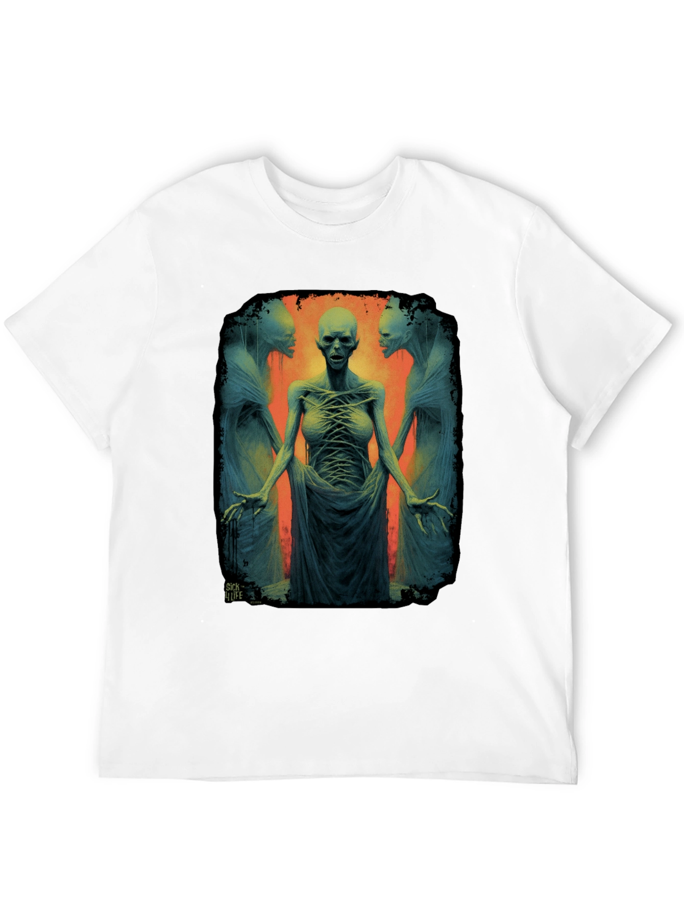 Surreal Horror Graphic T-Shirt