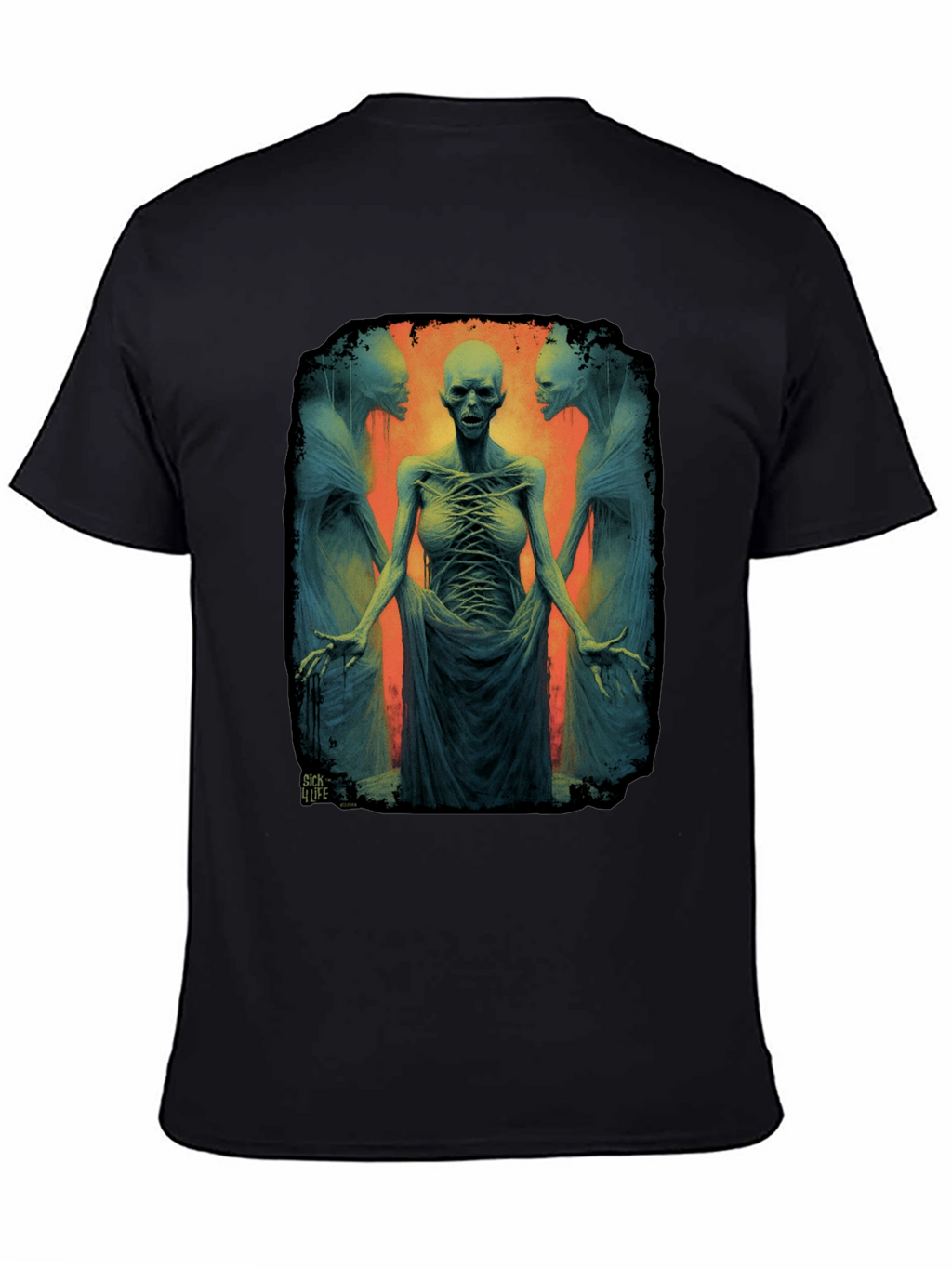 Surreal Horror Graphic T-Shirt