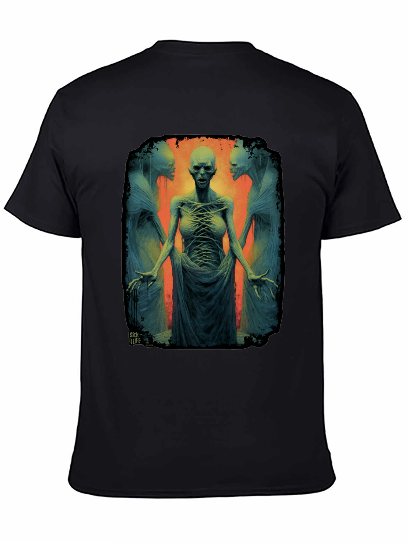 Surreal Horror Graphic T-Shirt