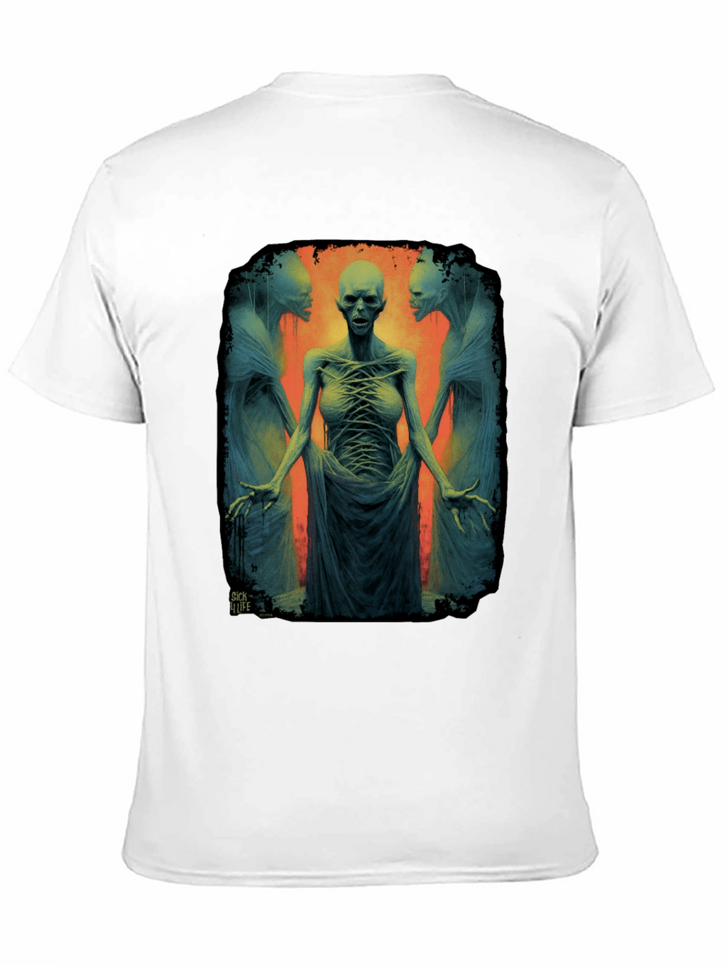 Surreal Horror Graphic T-Shirt