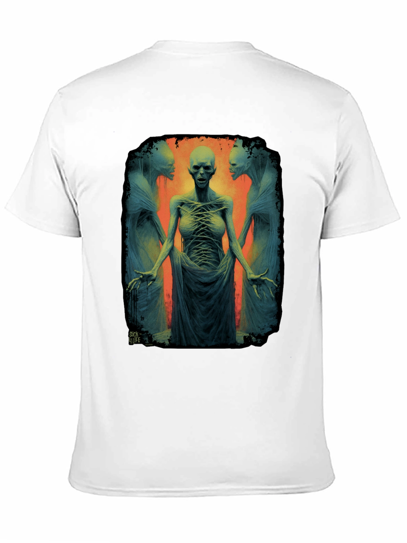 Surreal Horror Graphic T-Shirt