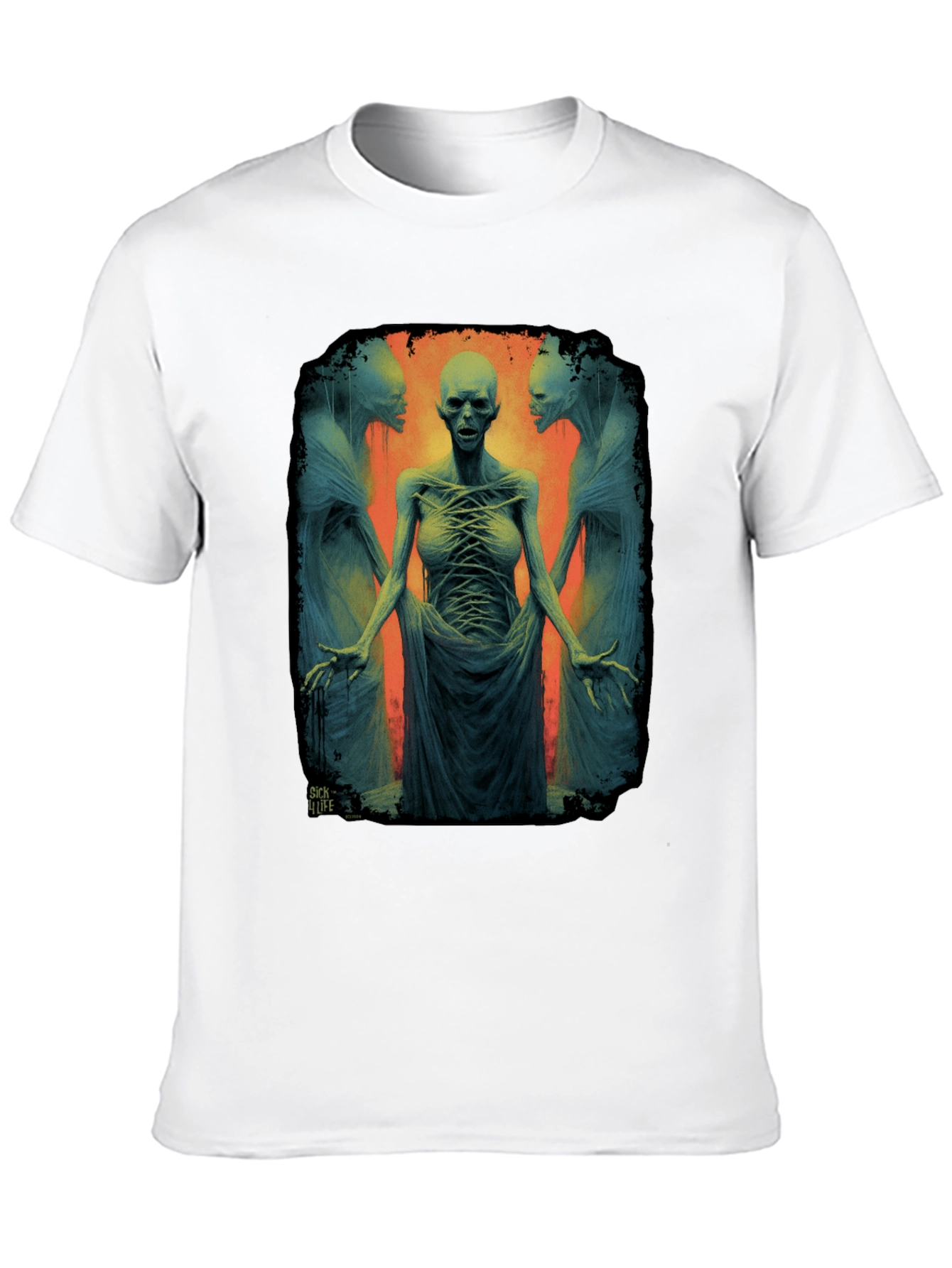 Surreal Horror Graphic T-Shirt