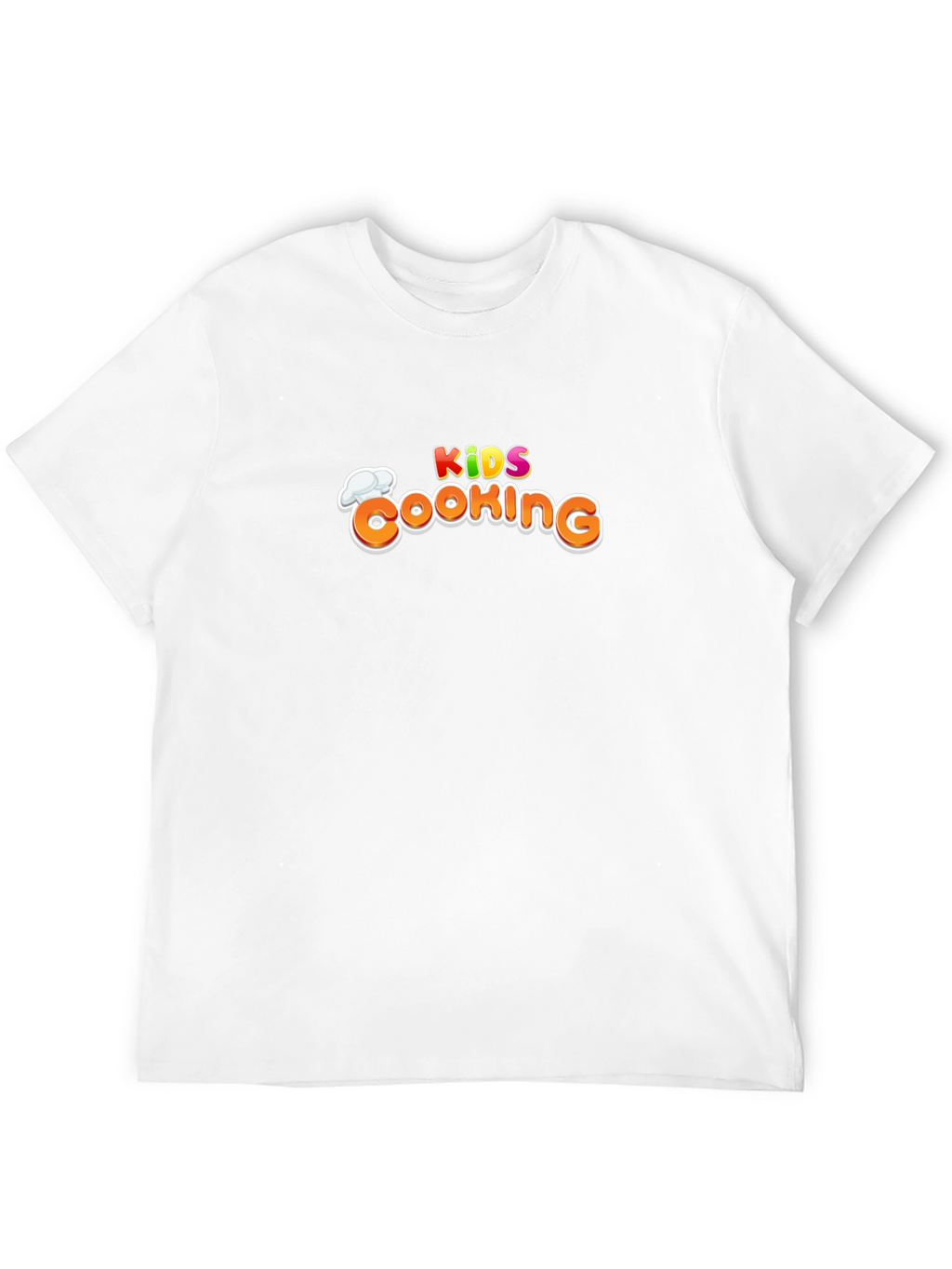 Kids Cooking Graphic Black T-Shirt