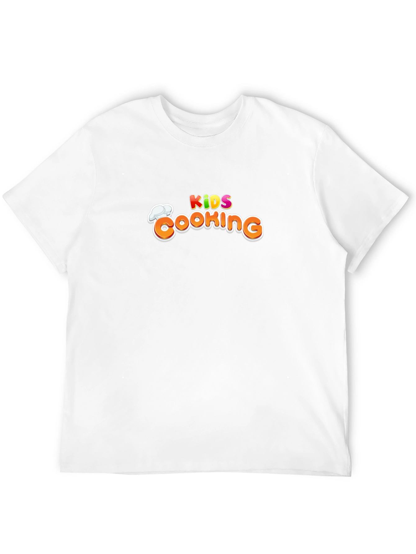 Kids Cooking Graphic Black T-Shirt