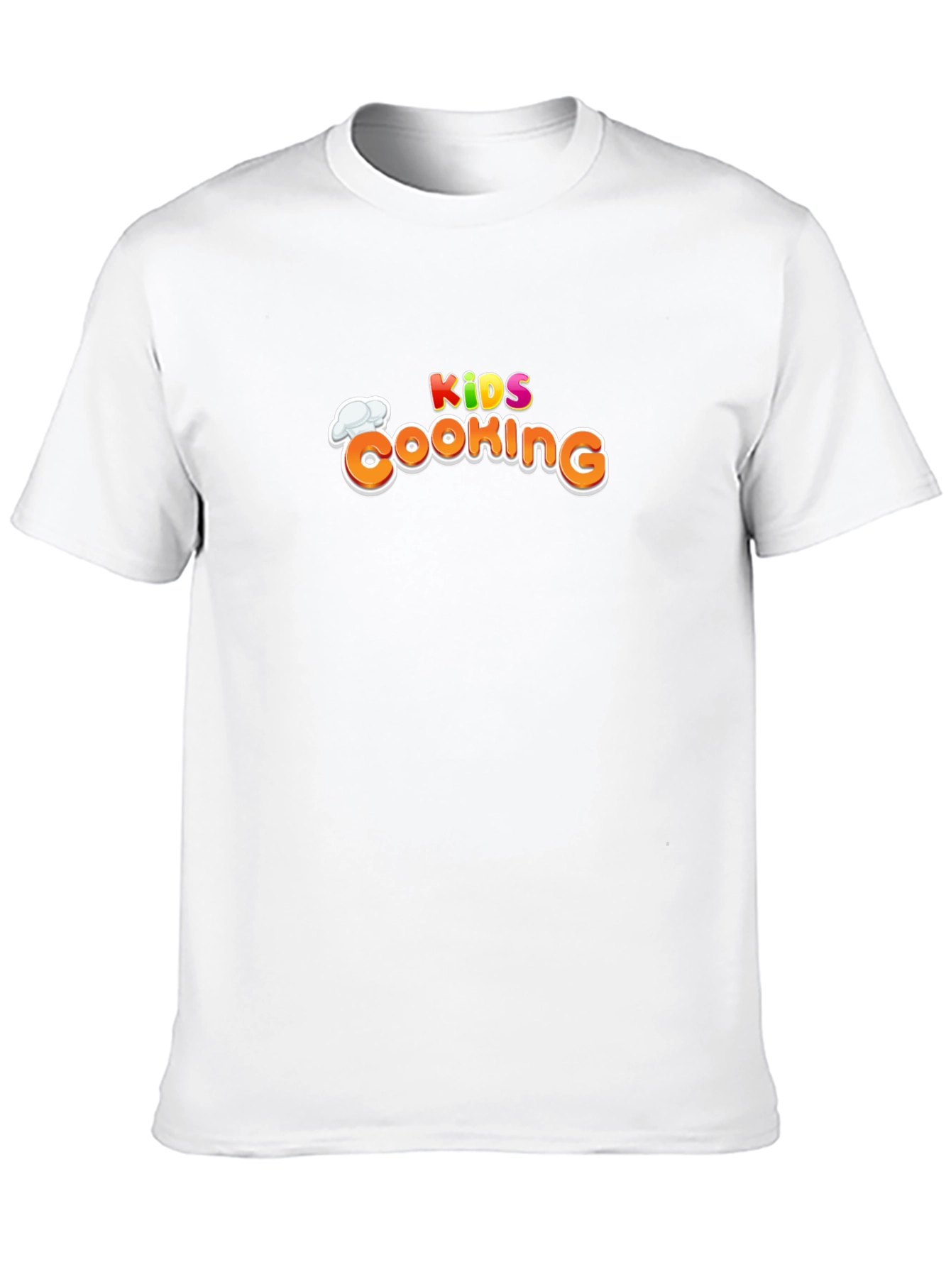 Kids Cooking Graphic Black T-Shirt