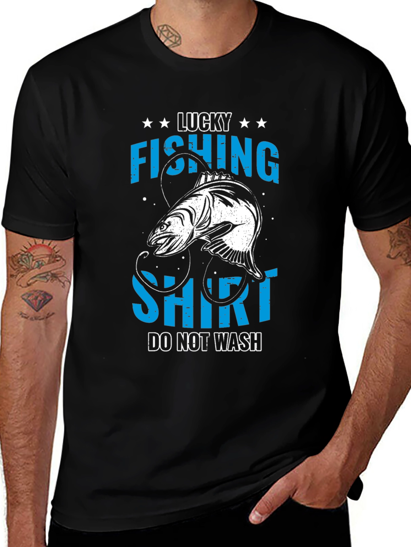 Lucky Fishing T-Shirt - Do Not Wash