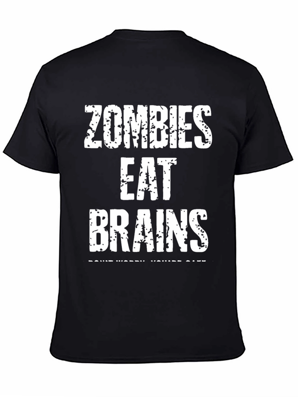Zombies Eat Brains T-Shirt - Funny Halloween Tee