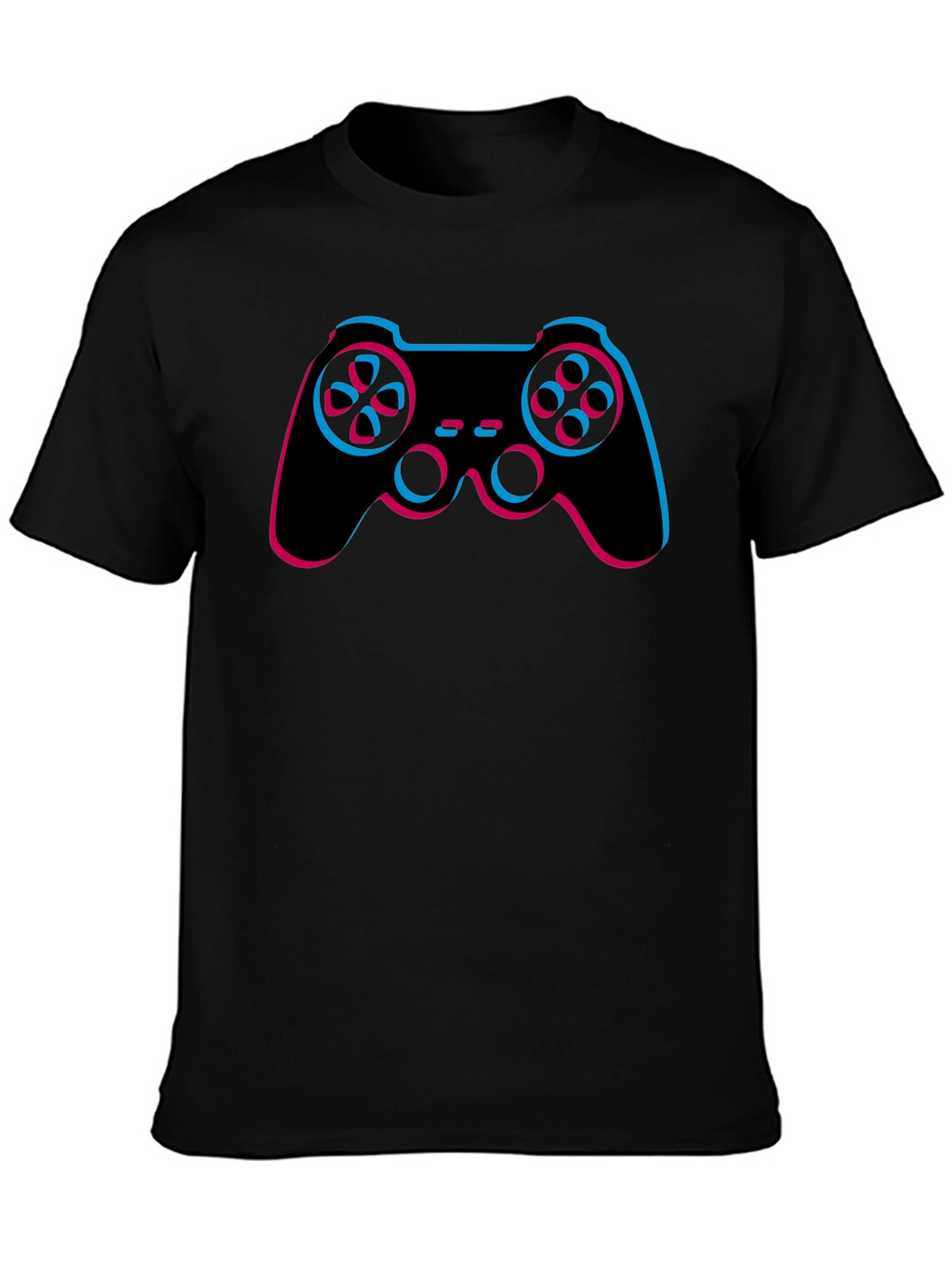 Retro Gamer T-Shirt - Black Controller Design