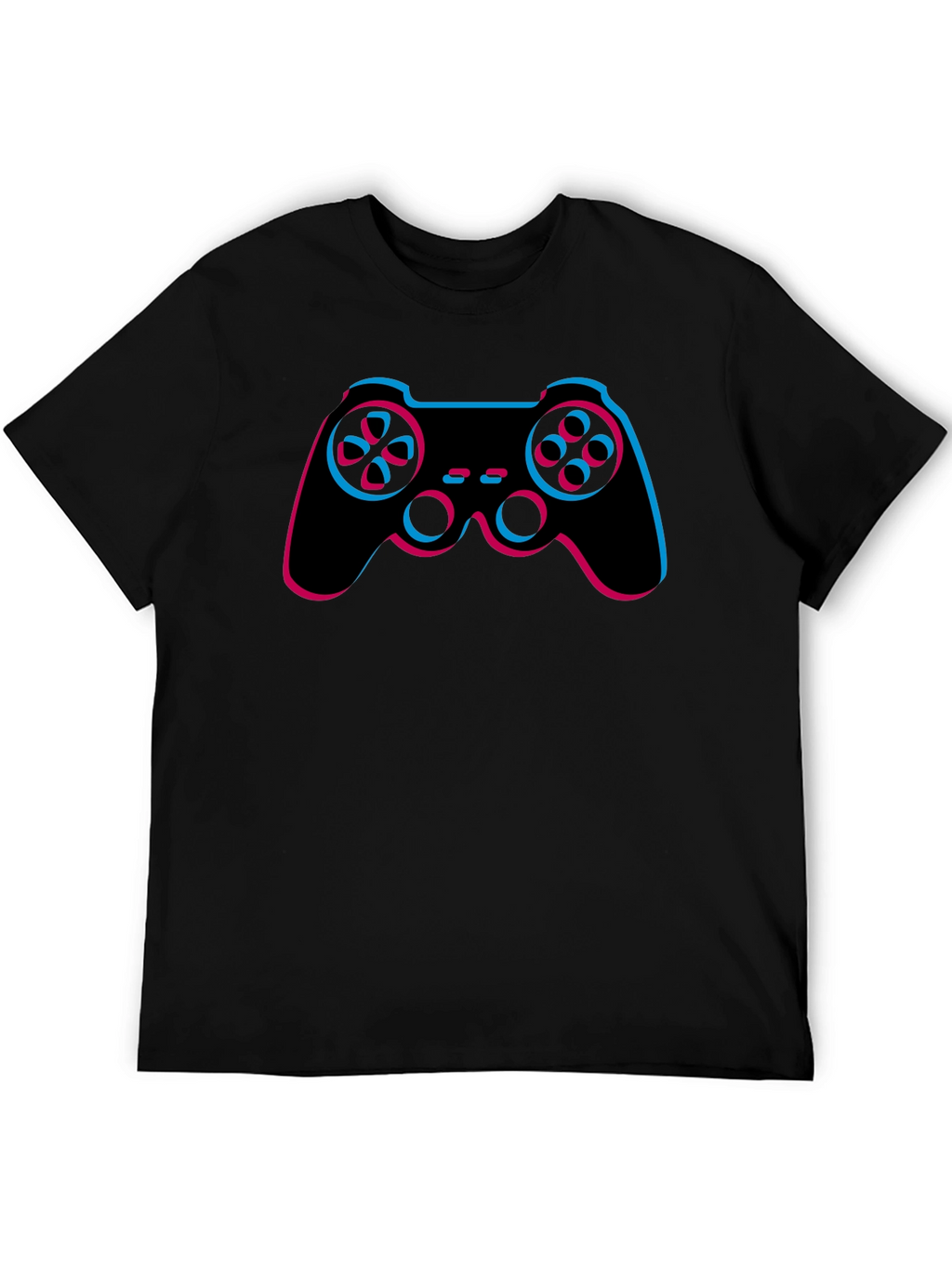 Retro Gamer T-Shirt - Black Controller Design