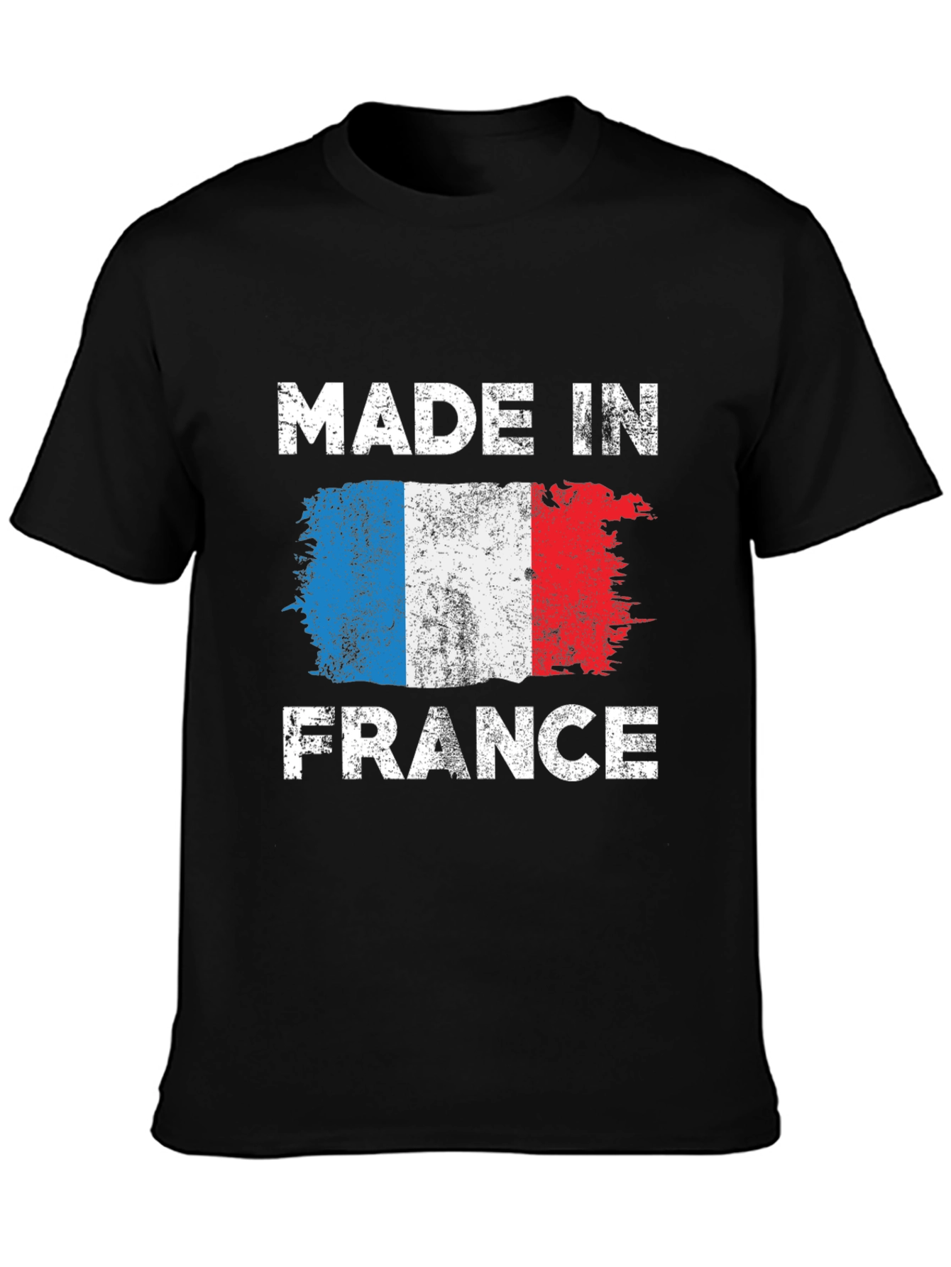 Made in France Flag Graphic T-Shirt