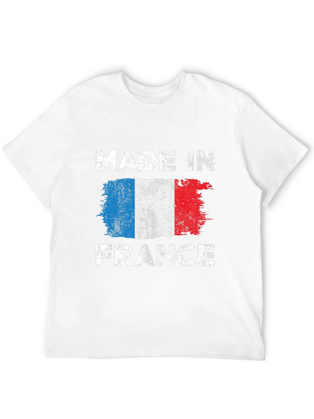 Made in France Flag Graphic T-Shirt