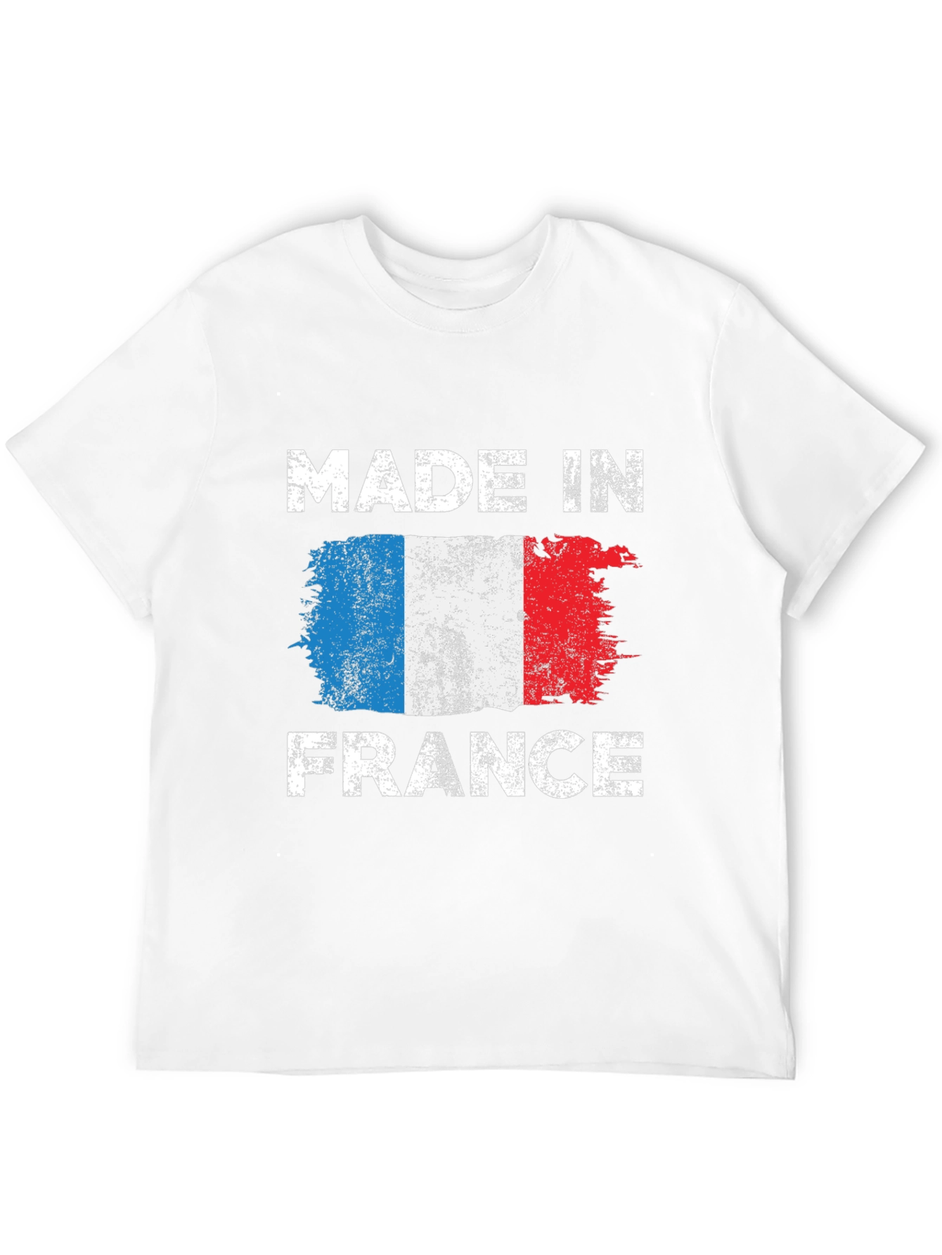 Made in France Flag Graphic T-Shirt
