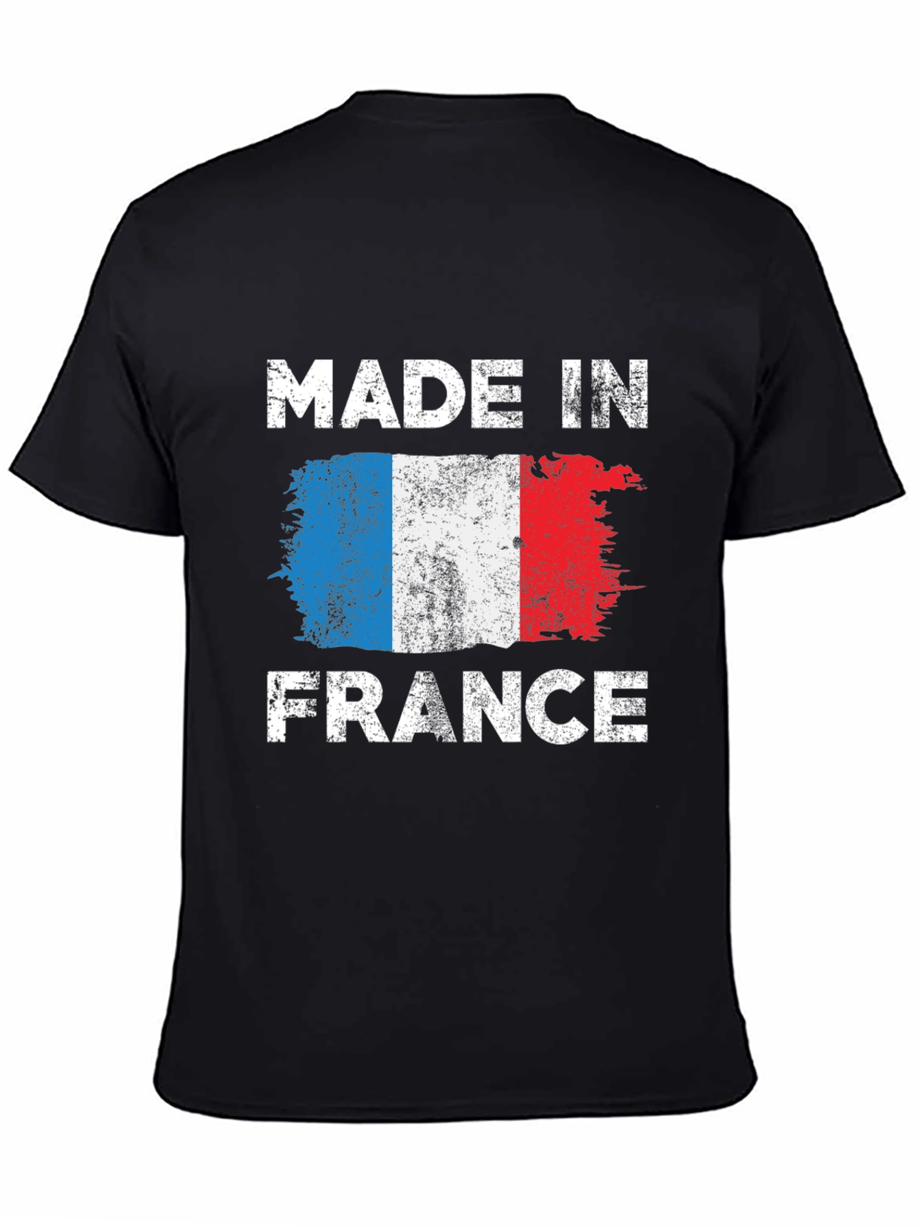 Made in France Flag Graphic T-Shirt