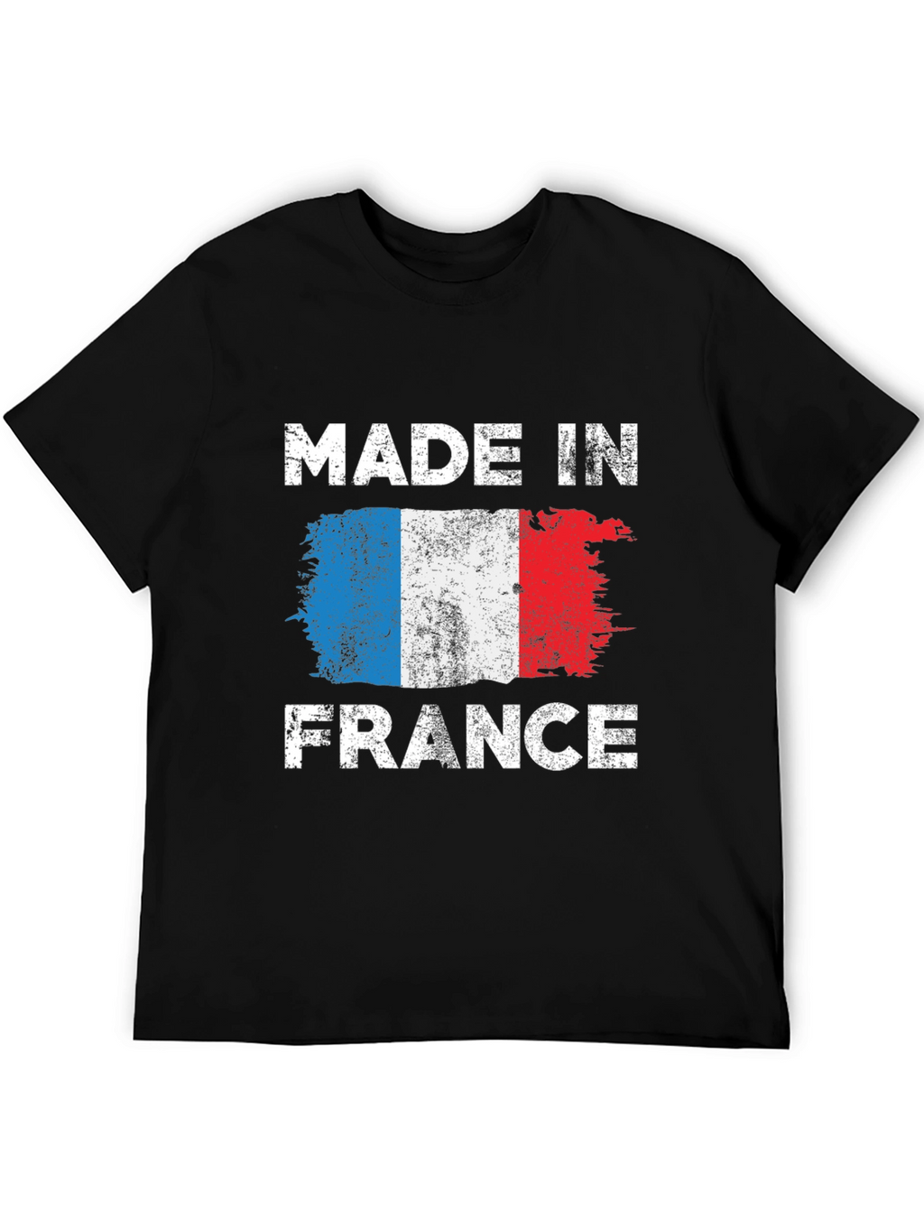 Made in France Flag Graphic T-Shirt