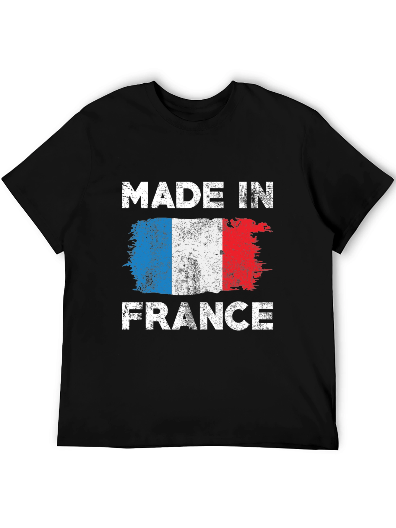 Made in France Flag Graphic T-Shirt