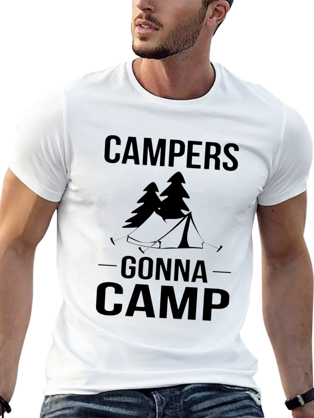 Campers Gonna Camp T-Shirt Camping Apparel