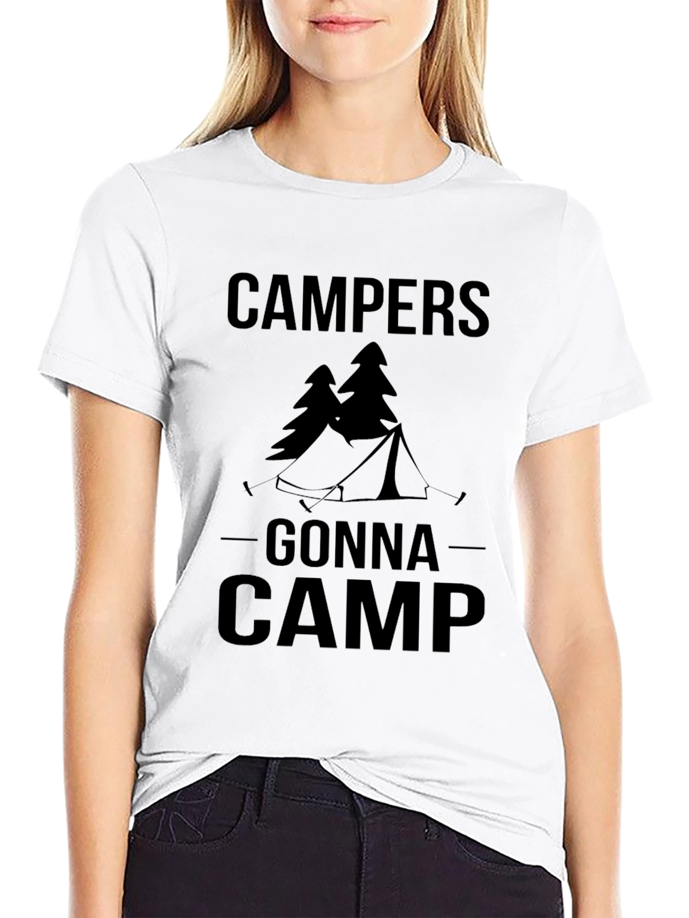 Campers Gonna Camp T-Shirt Camping Apparel