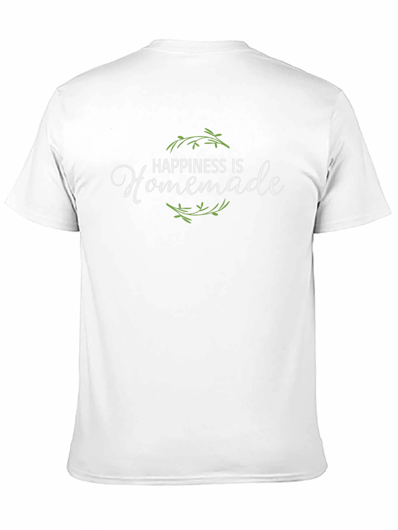 Happiness is Homemade Graphic Tee - Black