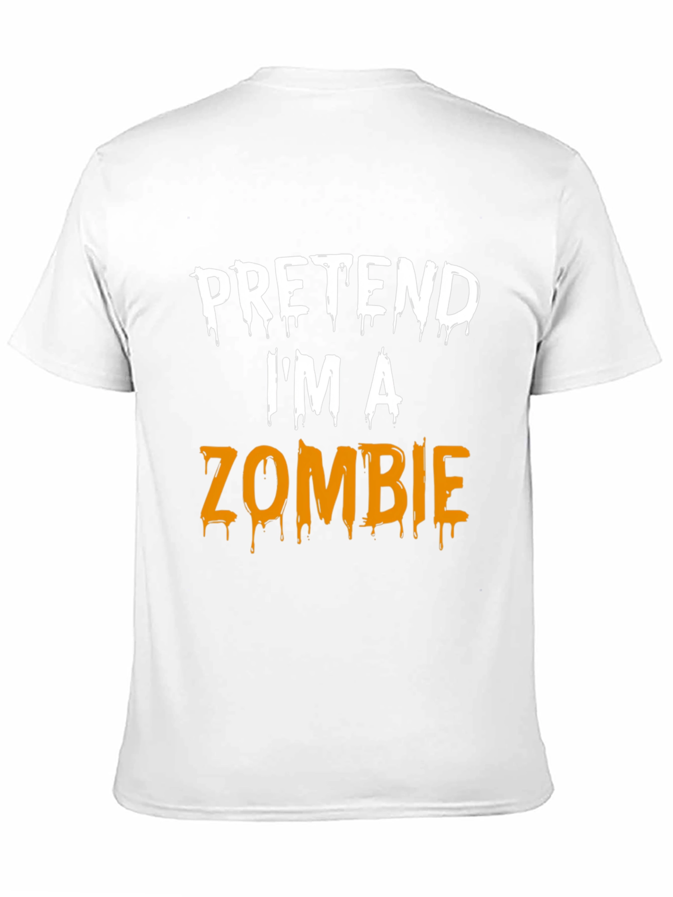 Pretend Im A Zombie Funny Halloween T-Shirt