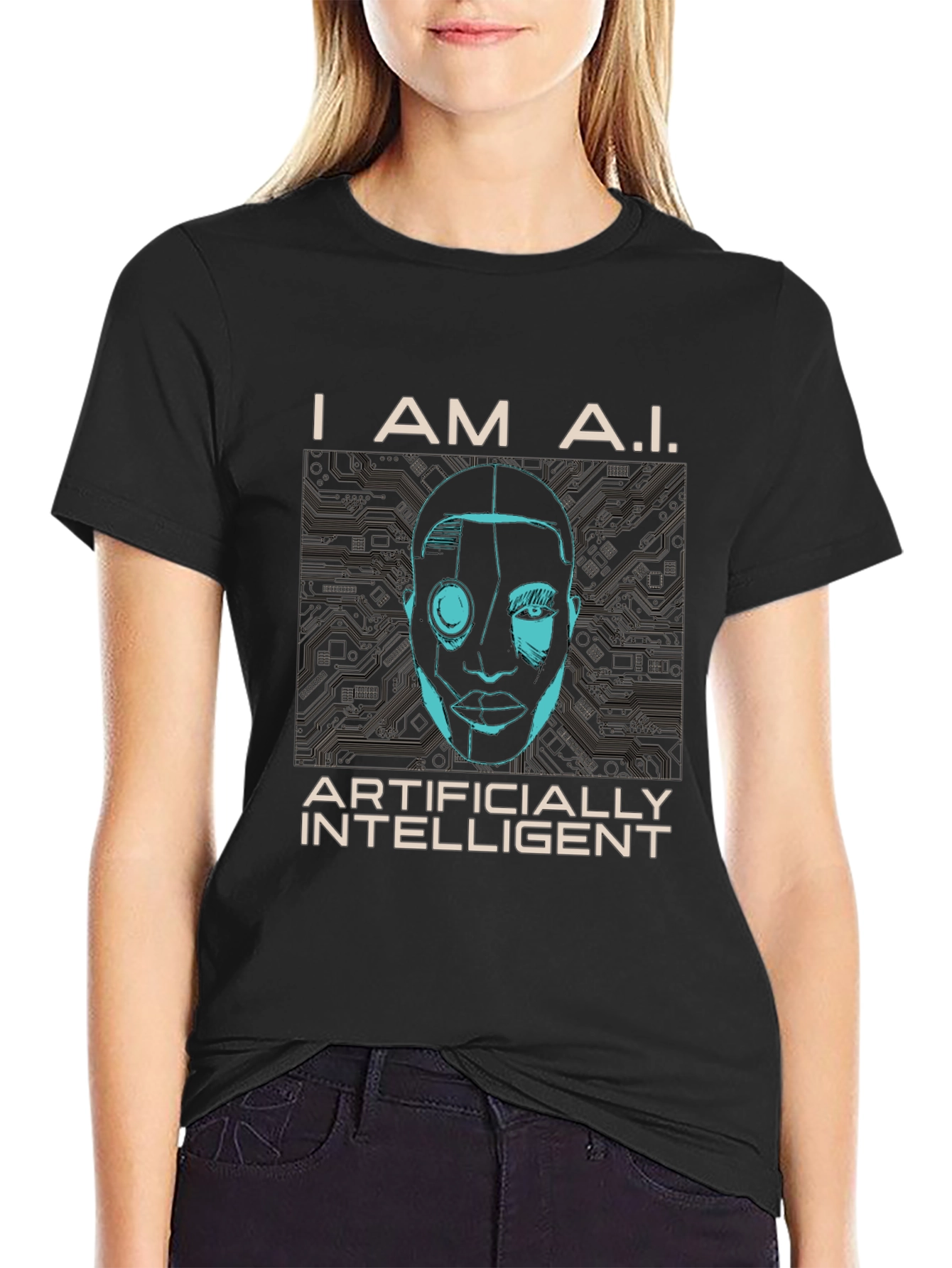 I AM A.I. Artificially Intelligent Graphic T-Shirt