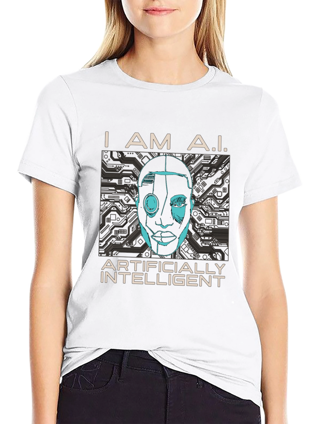 I AM A.I. Artificially Intelligent Graphic T-Shirt