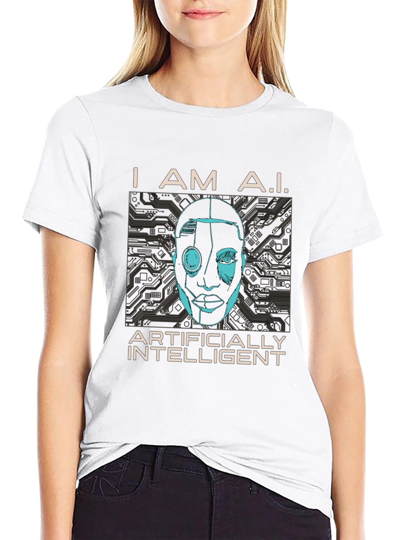 I AM A.I. Artificially Intelligent Graphic T-Shirt