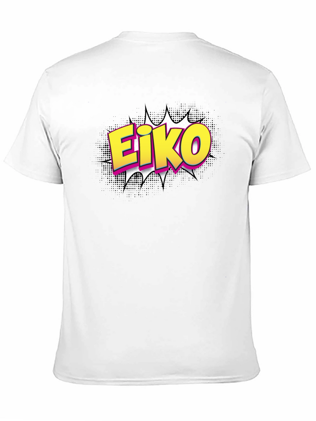 Eiko Comic Style Graphic T-Shirt