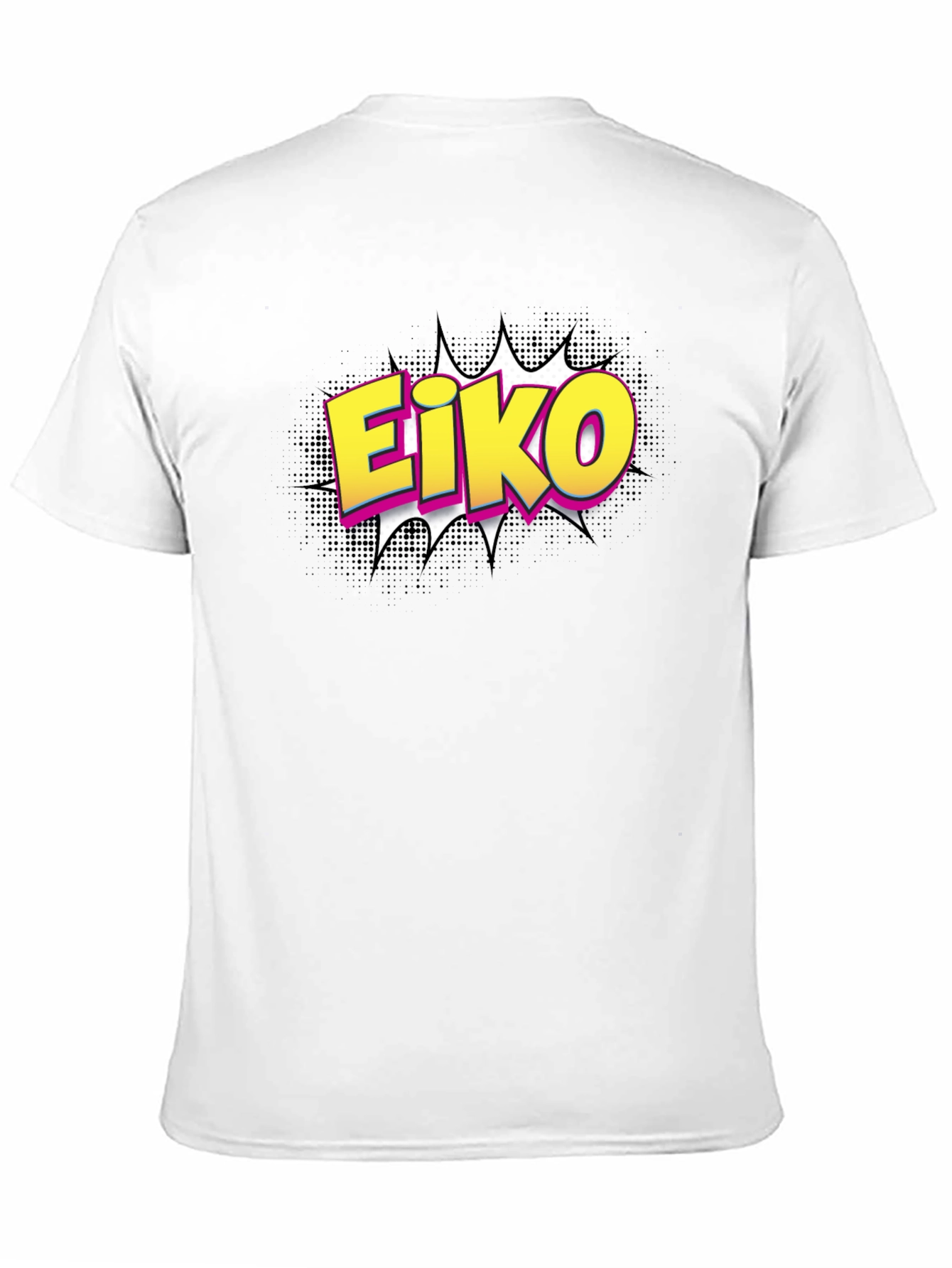 Eiko Comic Style Graphic T-Shirt