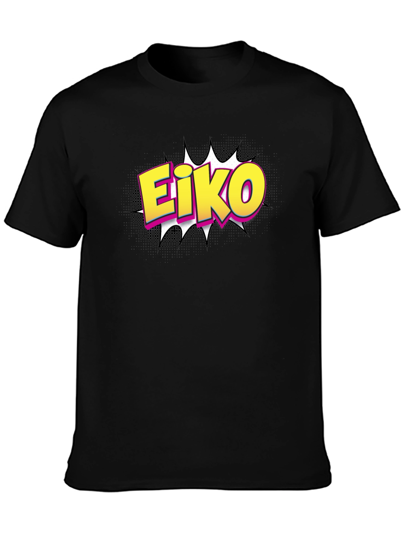 Eiko Comic Style Graphic T-Shirt