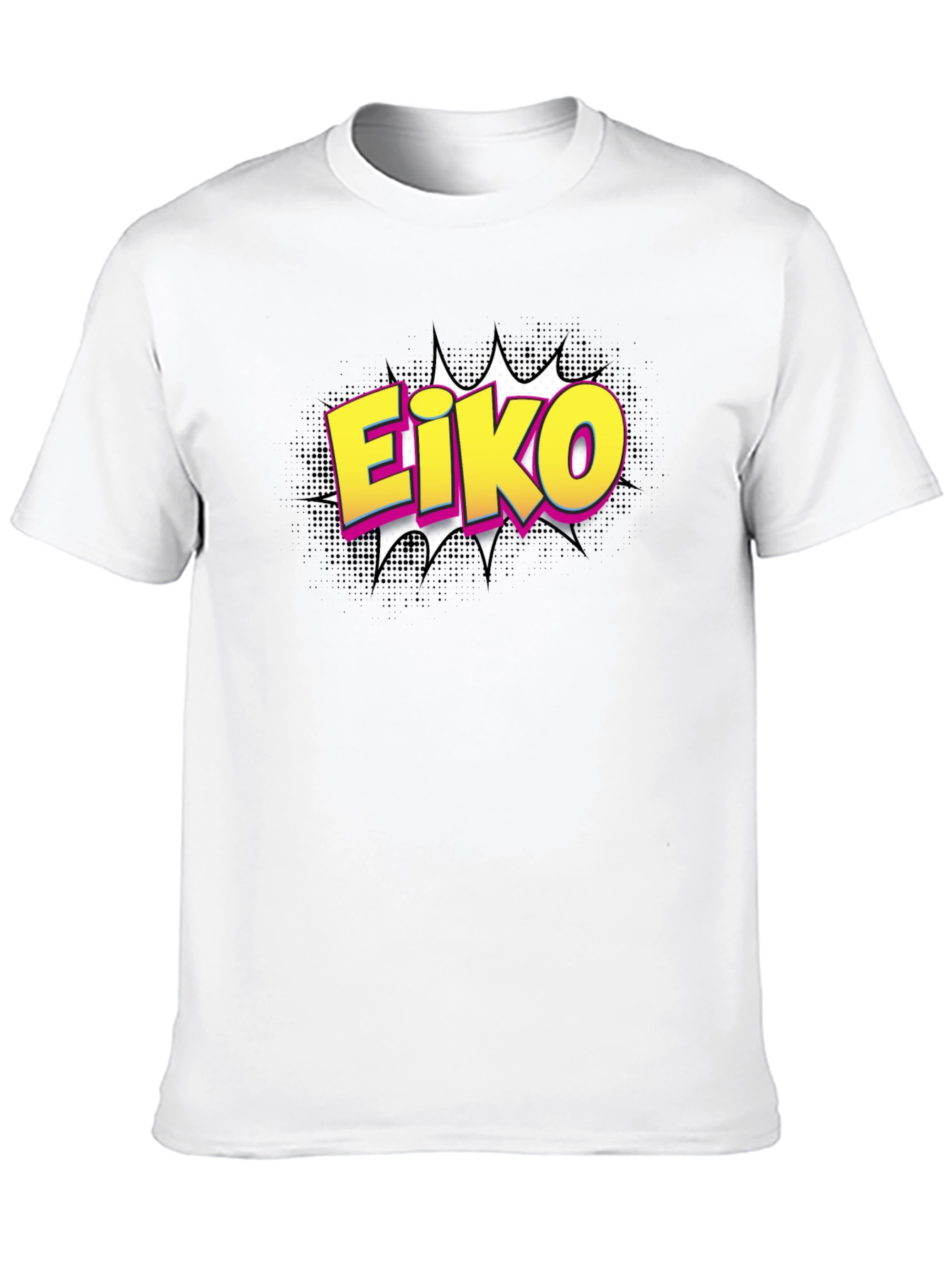 Eiko Comic Style Graphic T-Shirt