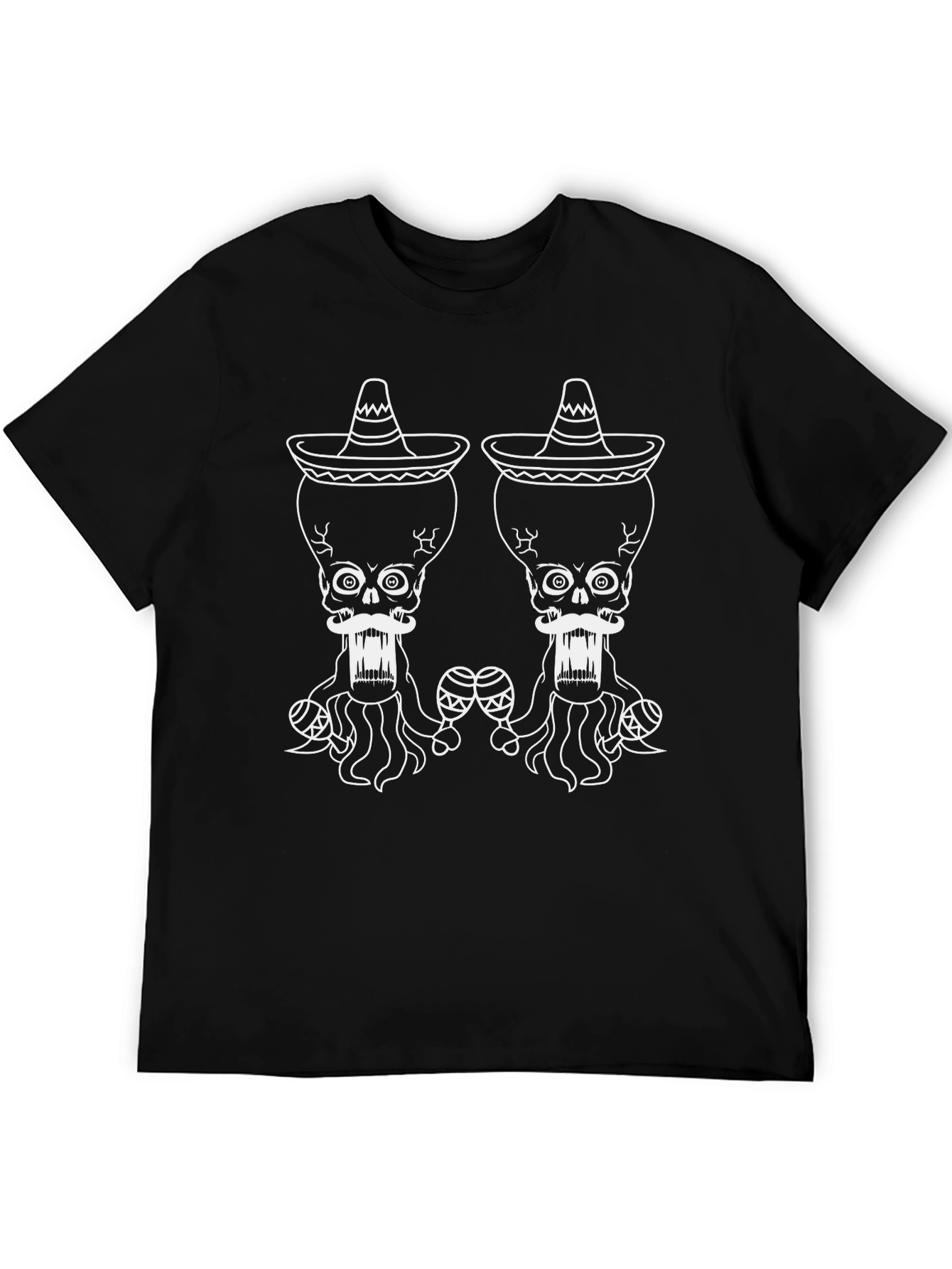 Dia de Los Muertos Skull T-Shirt
