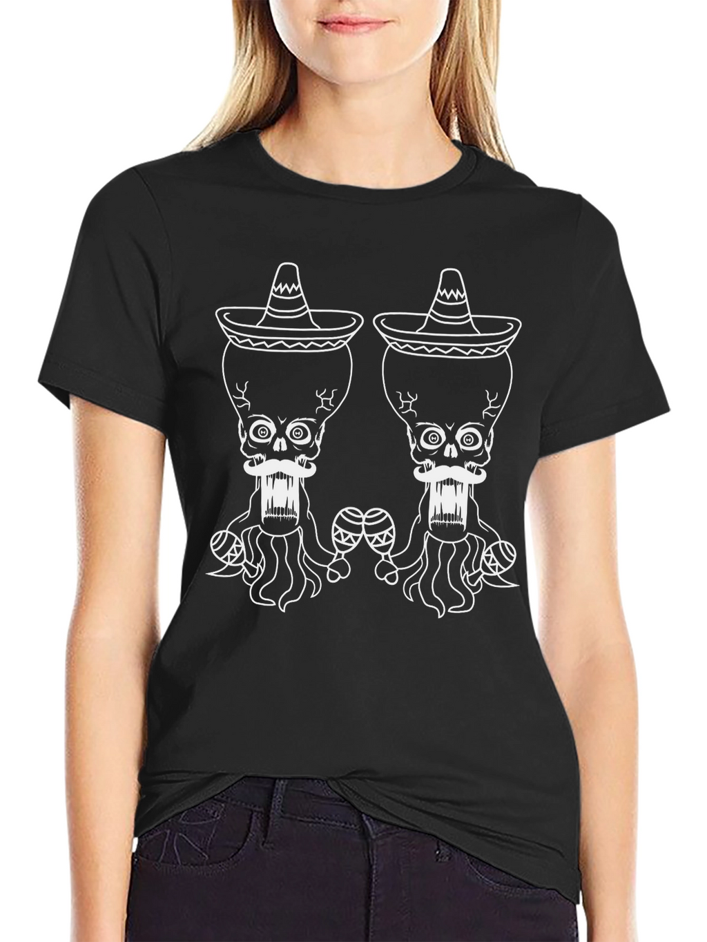 Dia de Los Muertos Skull T-Shirt