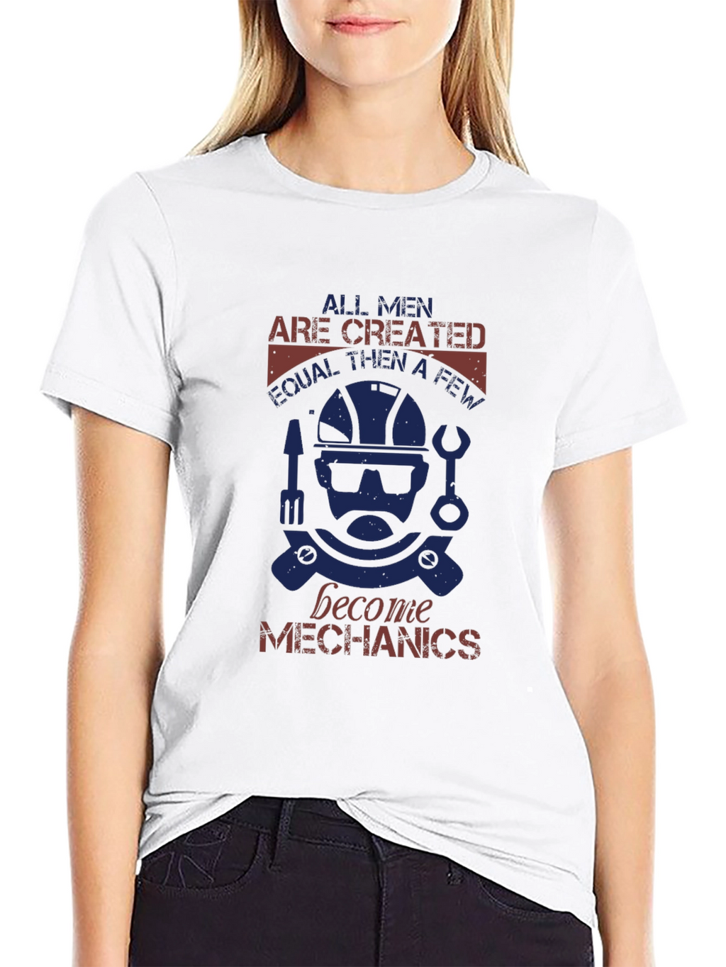 Mechanic Graphic Tee - All Men Are Created Equal