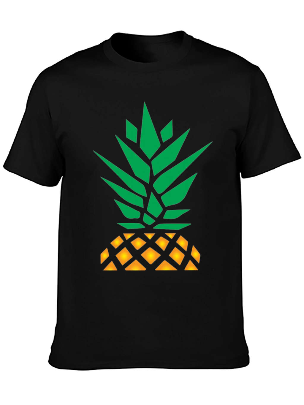 Pineapple Graphic T-Shirt - Funky Fruit Design