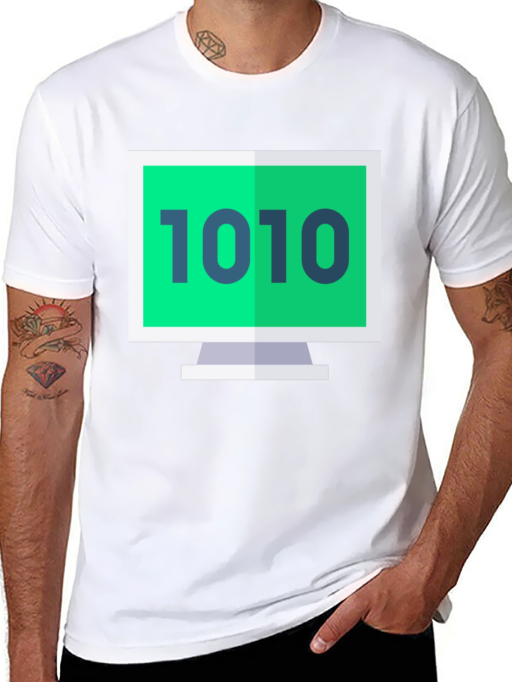 Binary Code T-Shirt - Geek Chic Fashion
