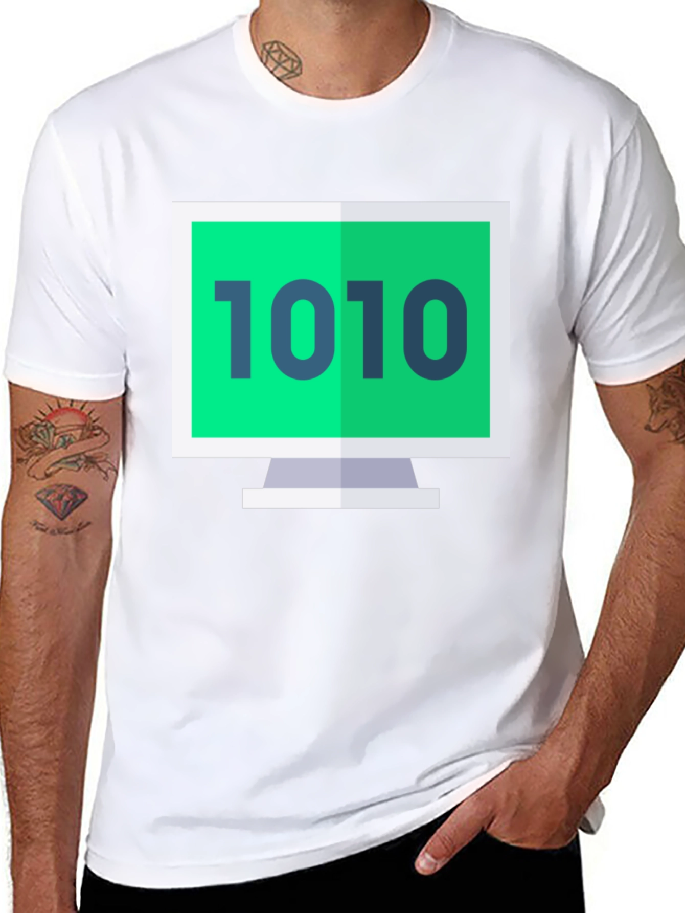 Binary Code T-Shirt - Geek Chic Fashion