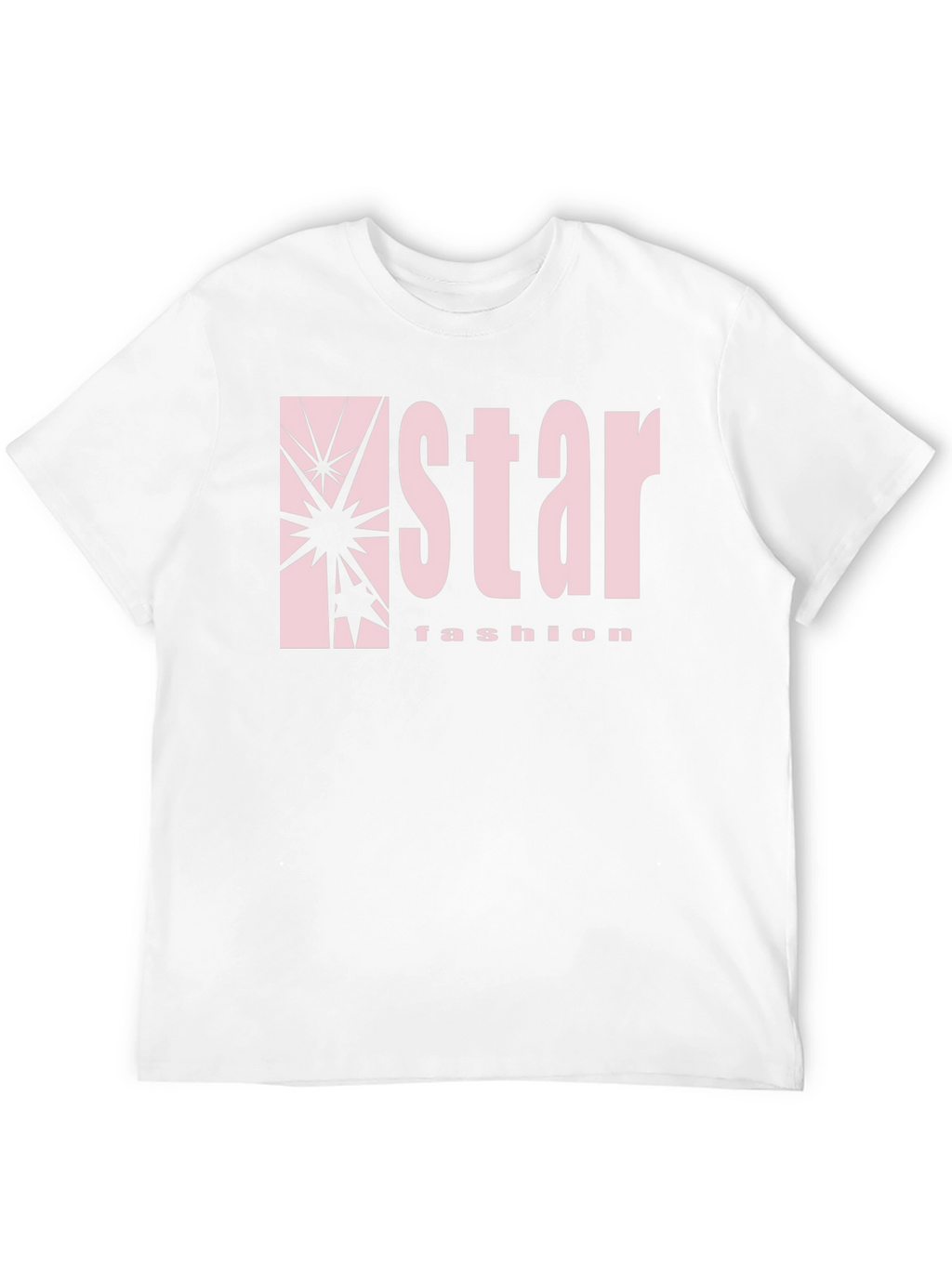 Star Fashion Black Graphic Tee