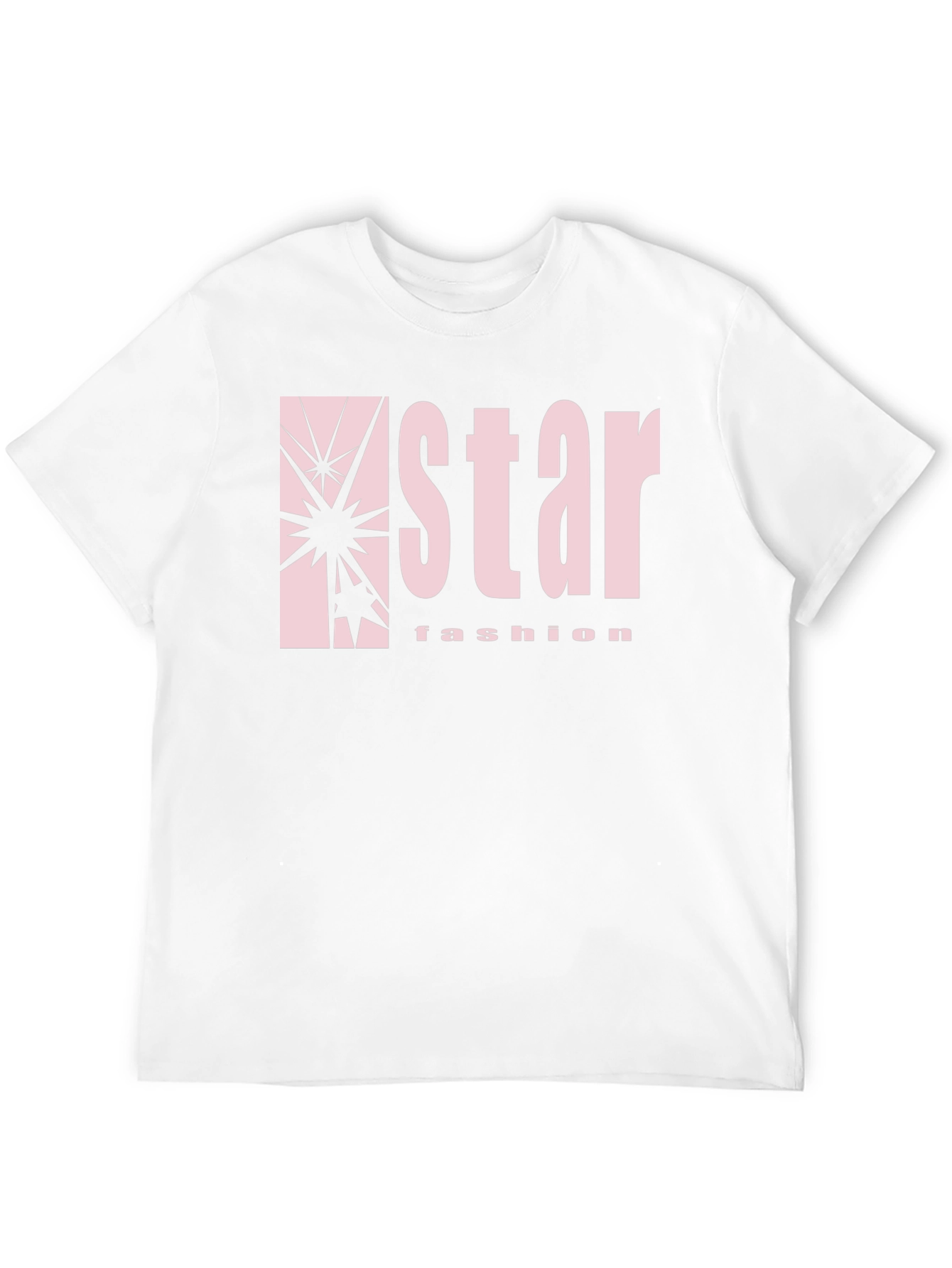 Star Fashion Black Graphic Tee