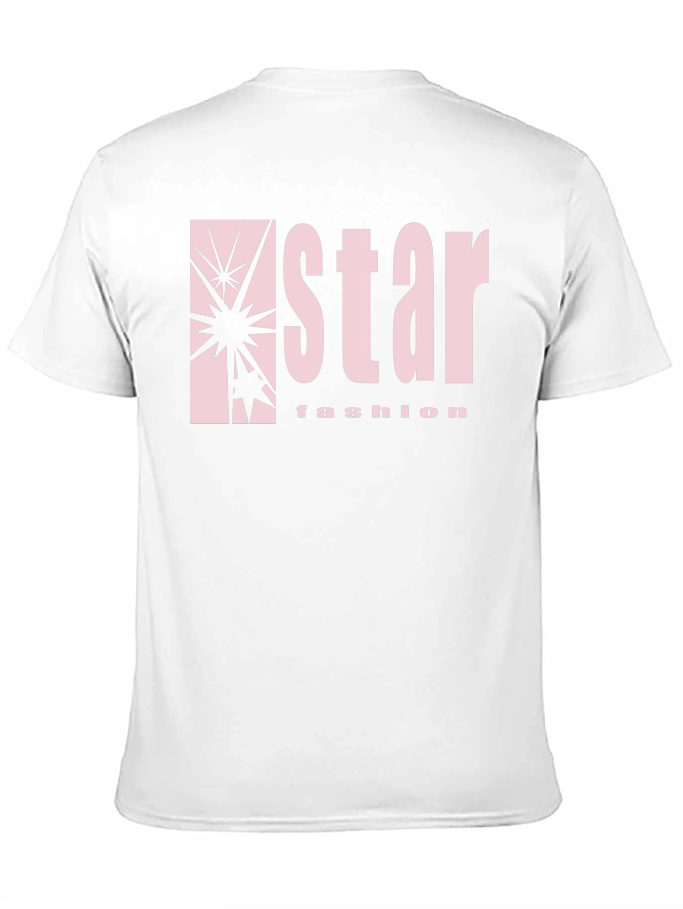 Star Fashion Black Graphic Tee