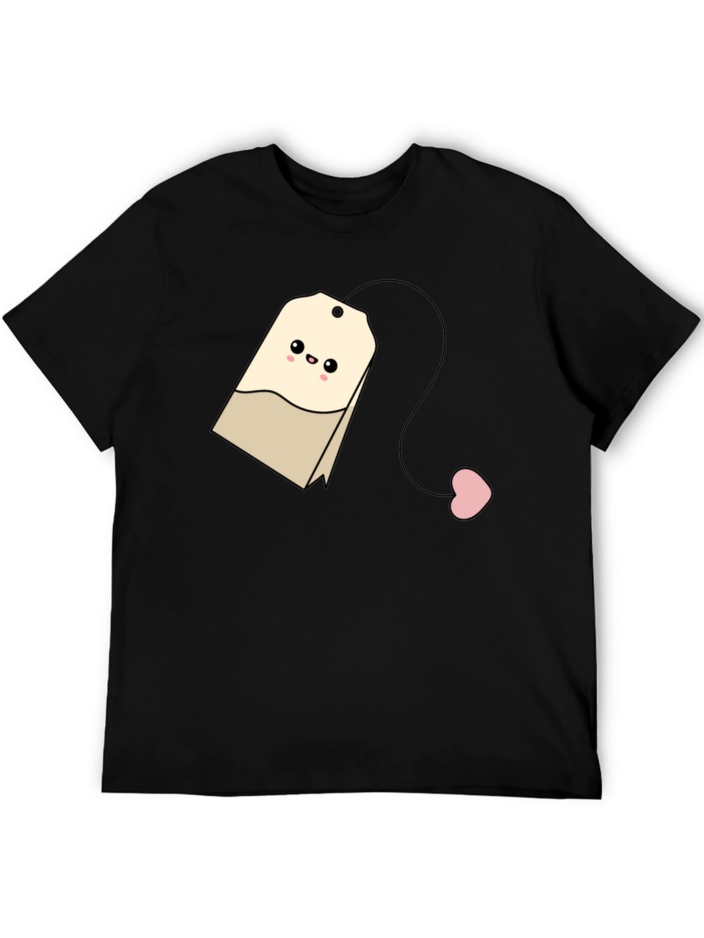 Cute Tea Bag Graphic T-Shirt