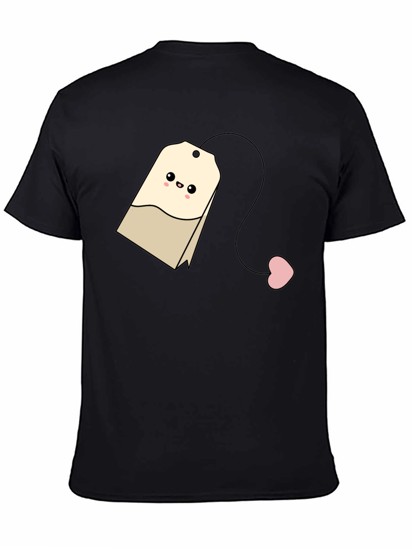 Cute Tea Bag Graphic T-Shirt