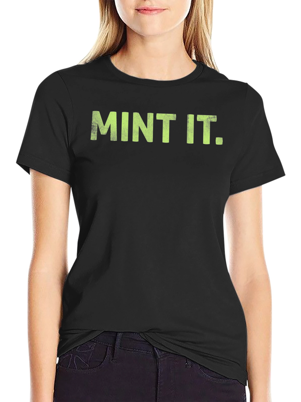 Mint It Graphic Tee - Mens Black T-Shirt
