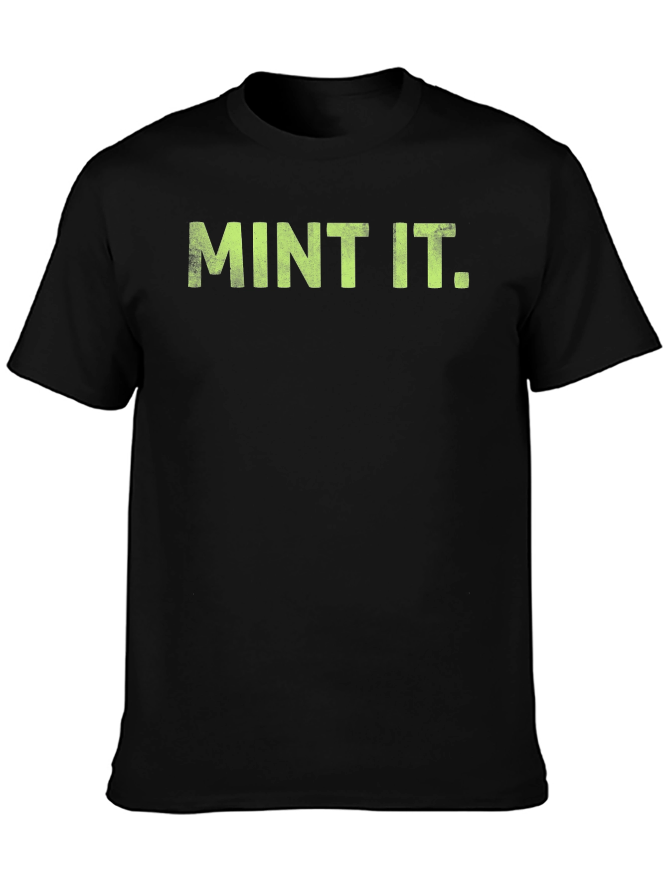 Mint It Graphic Tee - Mens Black T-Shirt