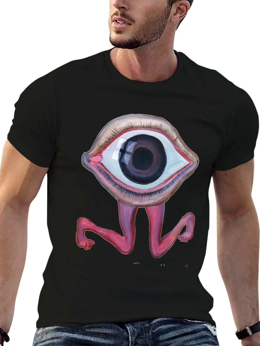 Eye with Legs Graphic Tee