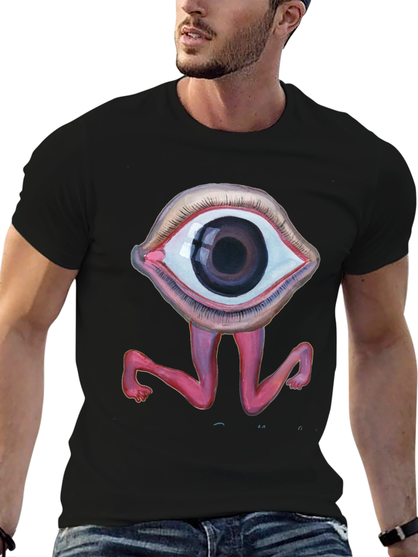 Eye with Legs Graphic Tee