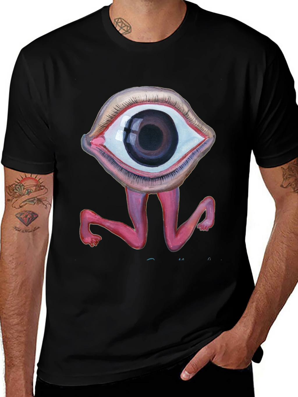 Eye with Legs Graphic Tee